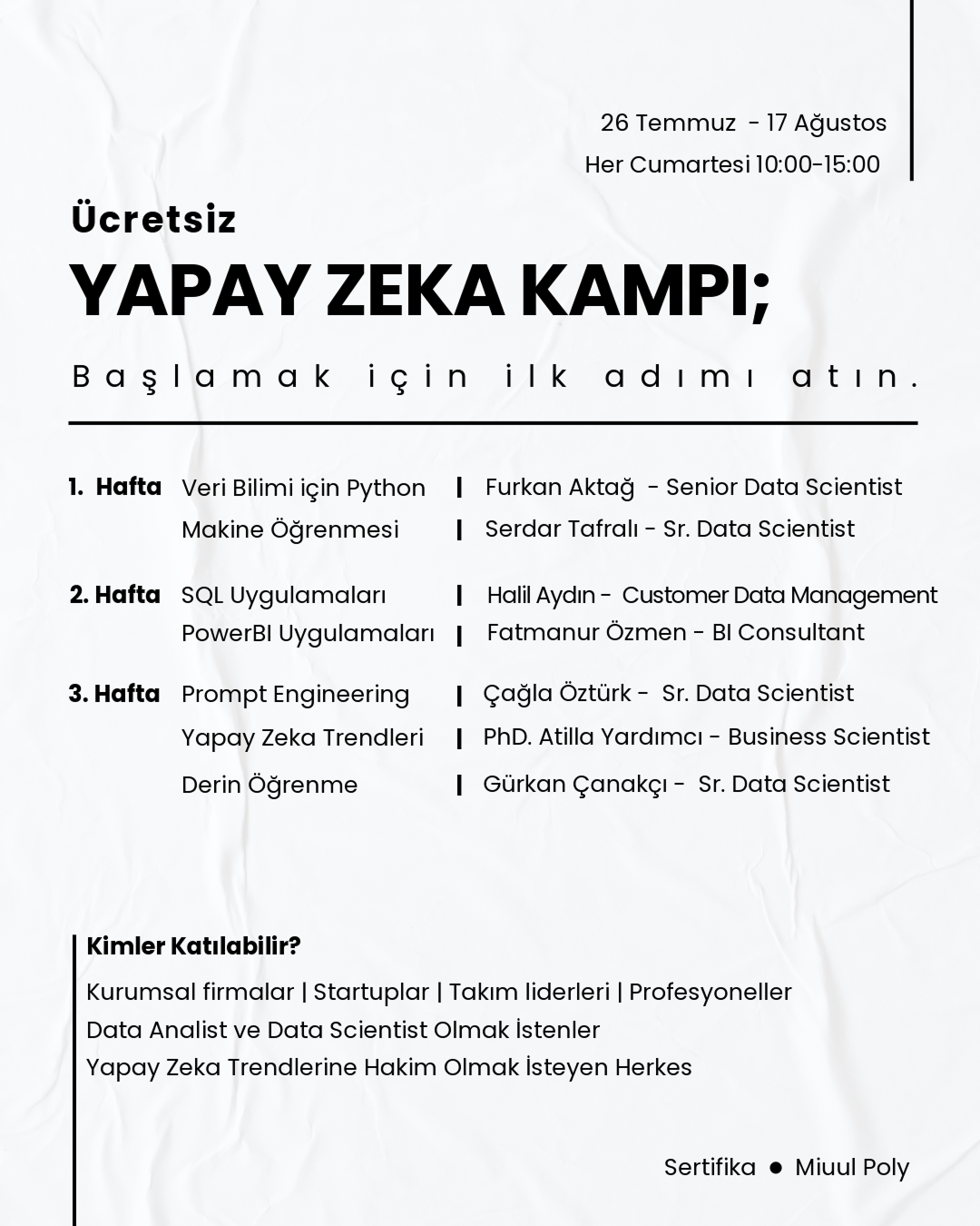 Sektör Konuşmaları
