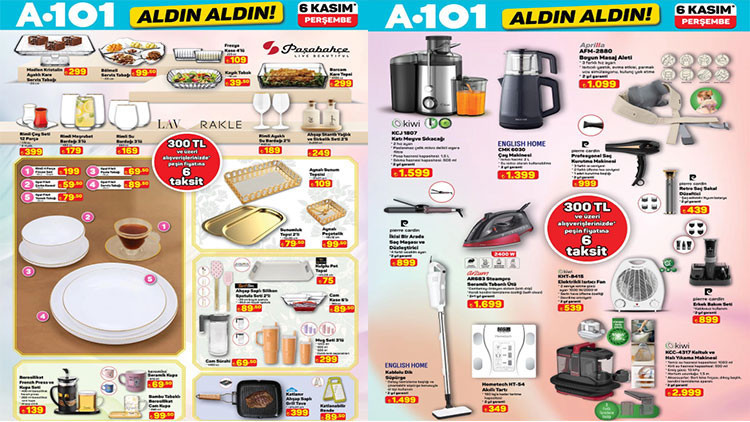 a101 aktuel bu hafta 6 kasim 2025 a101 persembe afisi urunleri neler a101 katalogu ile elektrikli isitici fan kati meyve sikacagi cep telefonu satisa cikiyor YF2JQ4pP.jpg