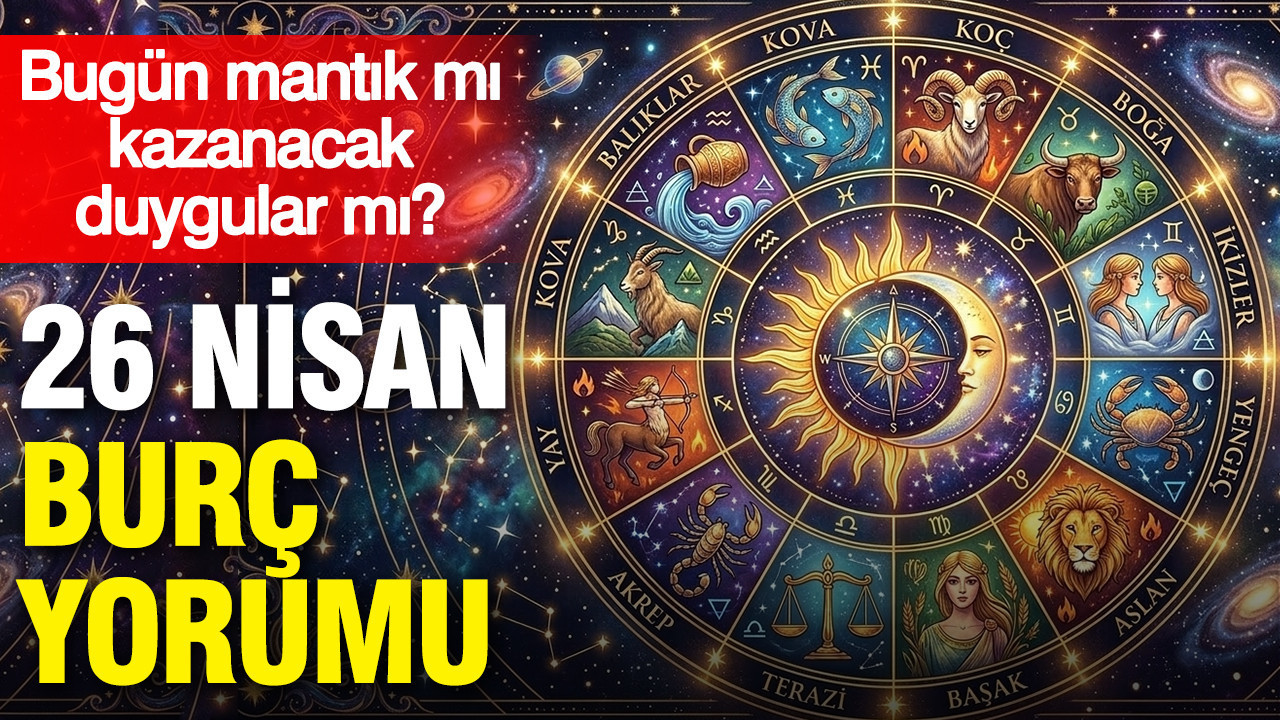 26 Nisan Burç Yorumları: Mantık mı Duygular mı Öne Çıkacak?