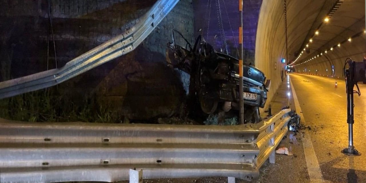 Kuzey Marmara Otoyolu’nda Tünel Girişinde Kaza: 1 Kişi Hayatını Kaybetti